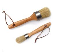 Brosse de lecture de peinture de la craie 2PCS en rond pour des pochoirs de meubles