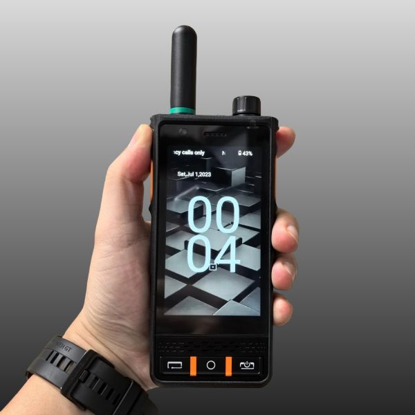 Nanjixing V200 Rugged Handheld Terminal with GPS Navigation and Explosion-Proof Walkie Talkie for Outdoor Use