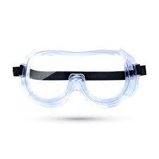 Unbreakable Medical Safety Goggles High Strength Flat Smooth Surface Durable