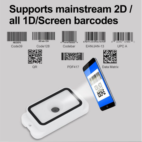 Embedded Automatic Barcode Reader for Vending Low-Maintenance QR/Bar Code Scanning
