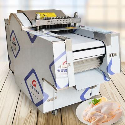 máquina de processamento congelada 3.5kw 40mm da carne do cubo para o bife da galinha Wearproof