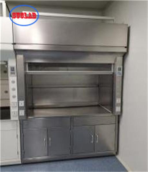 Standard Size Stainless Steel Laboratory  Fume Hood - Electronic Control System