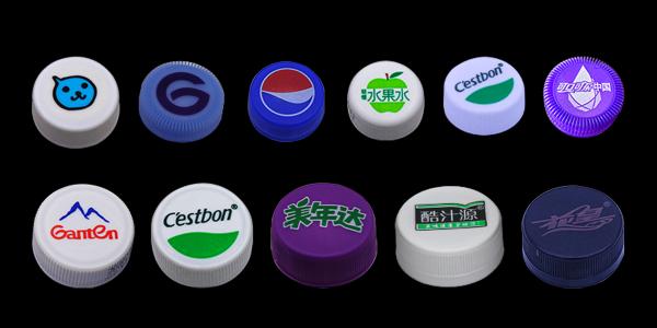 2 Color Bottle Caps Printing Machine 3200pcs/min High Speed