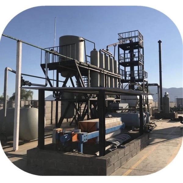 Pyrolysis Oil Distillation Plant For Converting Old Tires And Plastic To Diesel Fuel