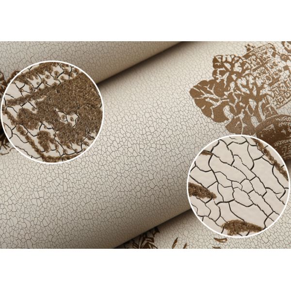 Бронзировать современные съемные обои с отказом гончарни естественным