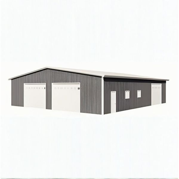 Q235 Q345 Steel Buildings Construction Steel Prefab Buildings Fireproof Anti Corrosive
