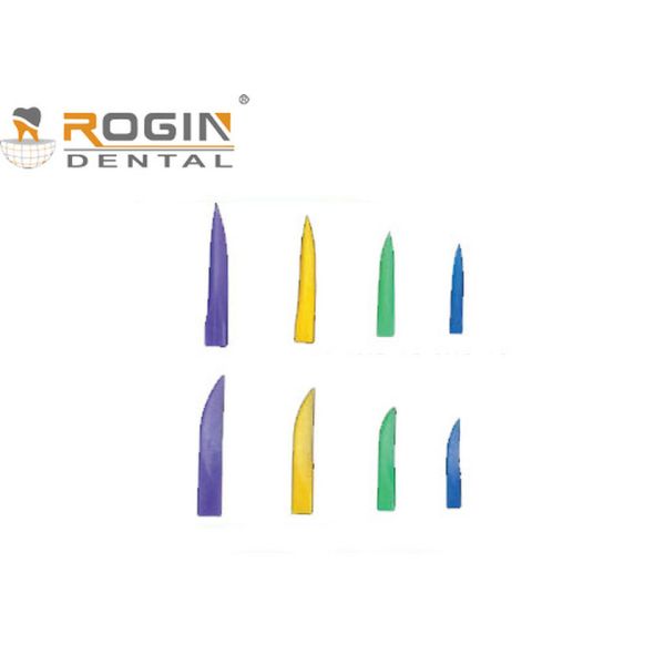 Colorful Disposable Dental Matrix System Dental Plastic Wedges for Teeth Fixing