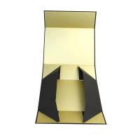 Boîte cadeau magnétique pliable en carton rigide avec surface de stratification mate