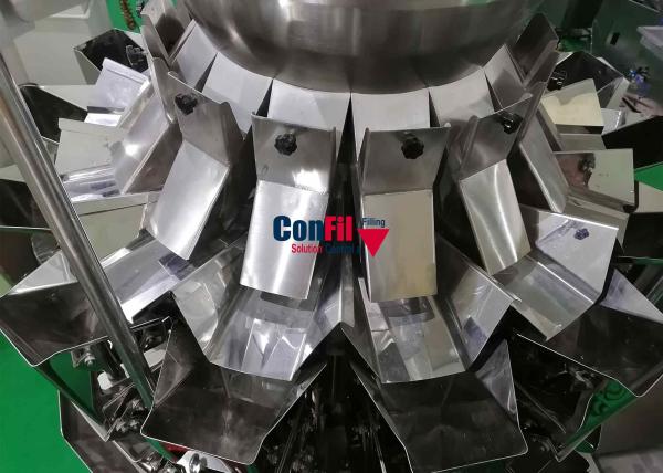 10 Head Multihead Weighing Machine For Cereal 5kg Filling Machine