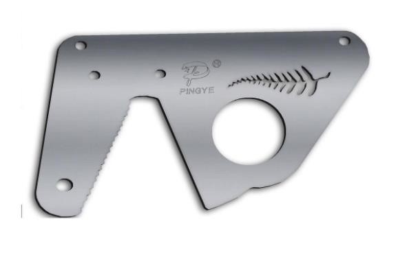 Изготовления металлического листа вырезывания лазера материал плиты изготовленного на заказ алюминиевый