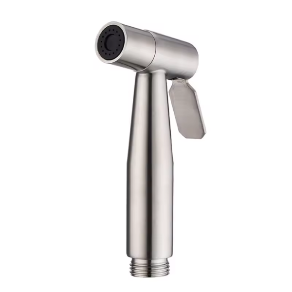 2024 Lizhen Round Toilet Bidet Spray Handheld Sprayer Wash Kit with Chrome Water Hose