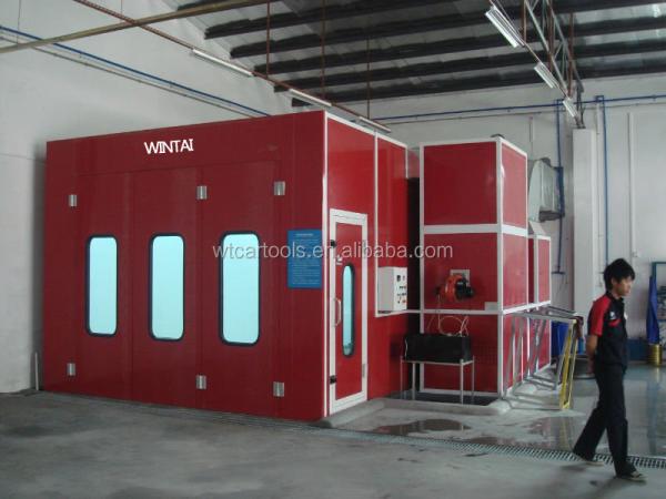 Cabina de pulverización de automóviles económica con tamaño interno de 6900*3900*2650 mm y velocidad sin carga NM