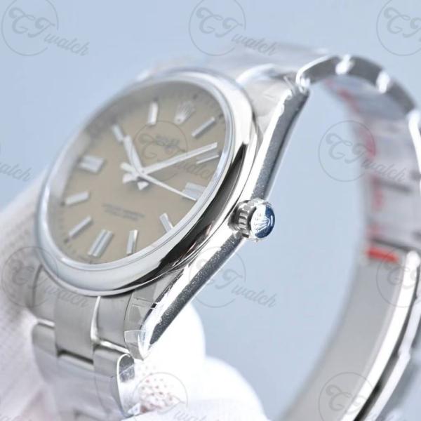 Clone Luxury Watch Oyster Perpetual Watch Silver Dial | Oyster Steel Men's Watch