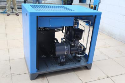 Small Size Electric Screw Compressor Variable Speed Drive Oil Lubricated 8bar 10bar