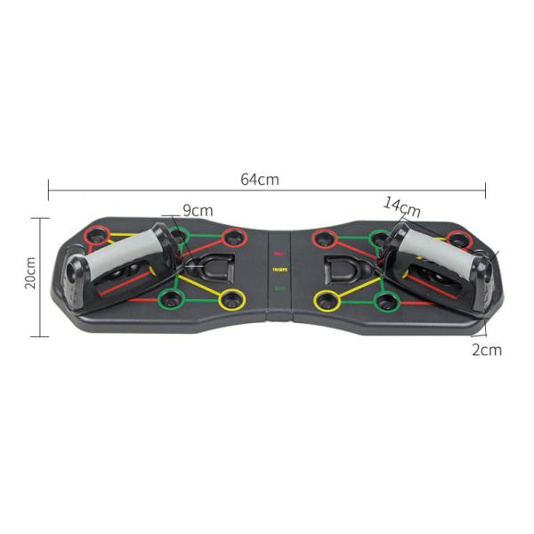 Push up Board Fitness Home Gym Push up Board Smart Coubnting Fiber Texture  360 Smart Push up Board