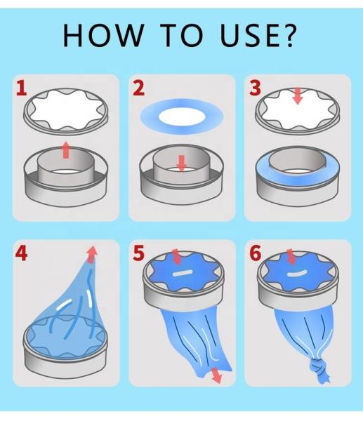 Los más vendidos Tippee Compostable Nappy Bin Bolsas de recarga Bolsas de recarga de alta calidad Paño de pañales Cartucho de recarga
