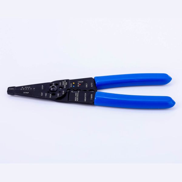 Multi Tool Long Nose Wire Cutter, Wire Crimper, Stripper and Bolt Cutter Multi-Purpose Electrician Tool