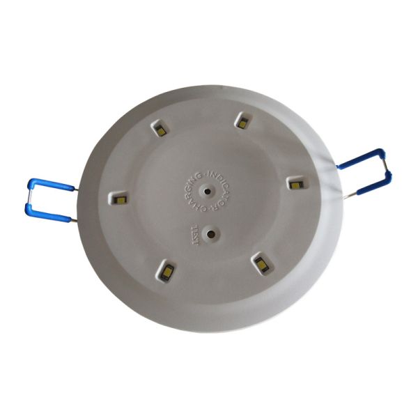 6pcs 5730 LED 3W Ceiling Recessed Emergency Light IP20 Steel Casing L117N