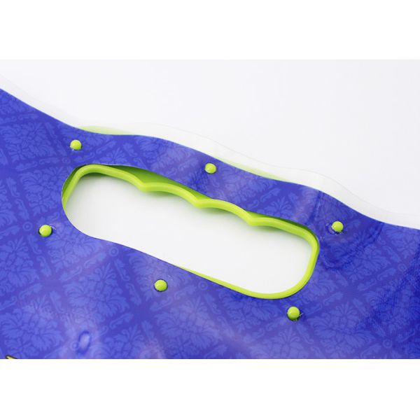 Твердое тело носит ручки полиэтиленового пакета веса тип фермуара с 6 отверстиями прикрепляет на сумках риса