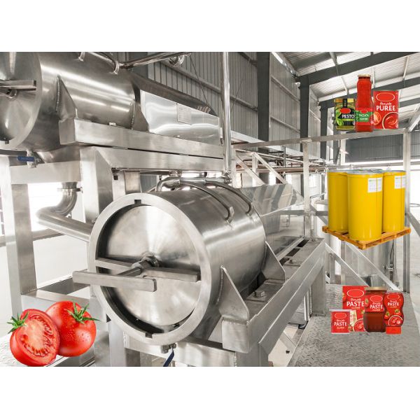 High quality tomato sauce processing plant production line Three major pieces of equipment working together to produce high-quality products