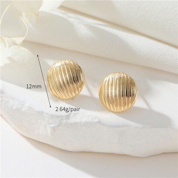 14K Gold Plated Fashion Jewelry Earrings Accessories Round Heart Shape Earrings DIY Women's Hand Shape Earrings