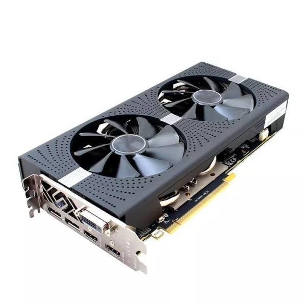 Carte graphique de marque en gros RX 580 8GB DDR5 256bit carte vidéo RX580 pour ordinateur de bureau utilisation normale carte VGA