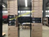 tipo caixa da coluna da largura de 300mm da custódia segura de liga de alumínio com pintura da cor