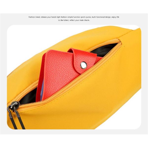 Water Proof Fashion Leisure Chest Bag Riding Waist Fanny Pack Single Shoulder Crossbody Bag
