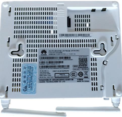 RoHS Huawei Fiber Terminal HG8546M 8546m 1GE 1POTS 1USB WIFI Gpon Onu