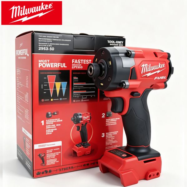3000RPM 18V Milwaukee Impact Screwdriver DIY Powered Impact Driver