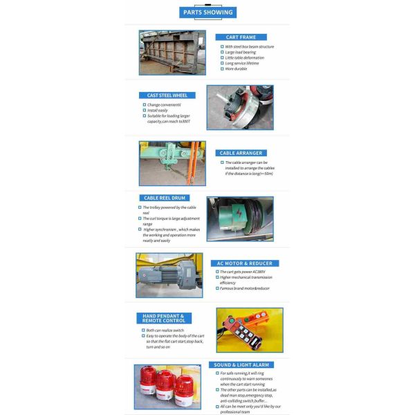 электрическим вагонетка переноса контроля 20t моторизованная рельсом
