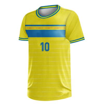 Custom Recycled Sports Wear Polyester Football Game Kit Chest Width 61cm