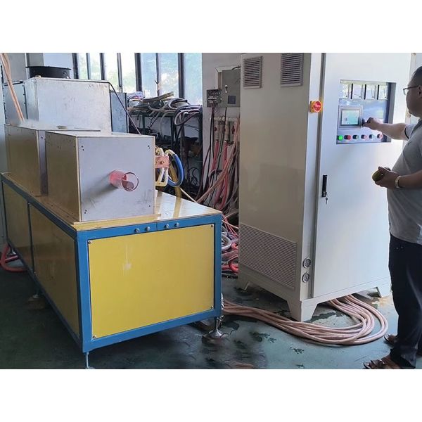 Fully Automatic Loading IGBT Induction Forging Machine In Industrial Processing