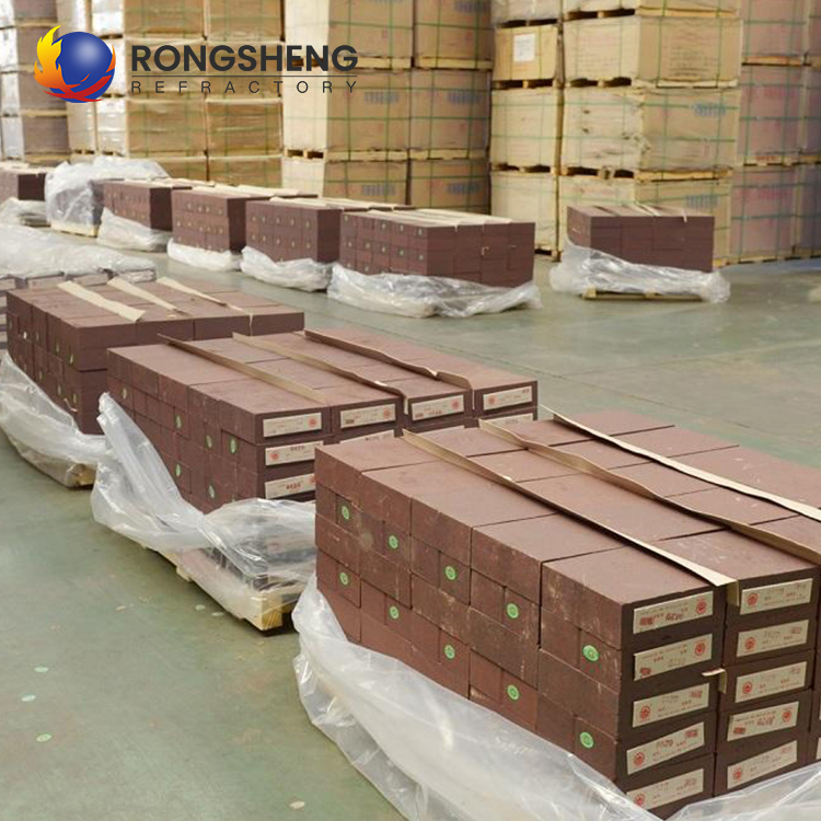 Rongsheng Alumina Chrome Fire Resistant Brick Corrosion Resistance Chromium Corundum Refractory Bricks For Glass Industry