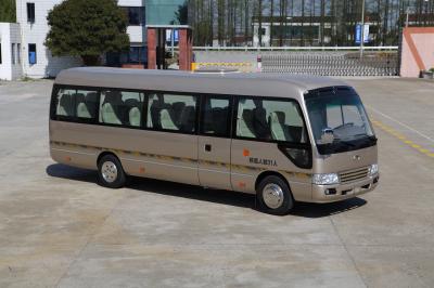 7.7 Meter Length Toyota Coaster 30 Seater Minibus Luxury Left Hand Drive Vehicle