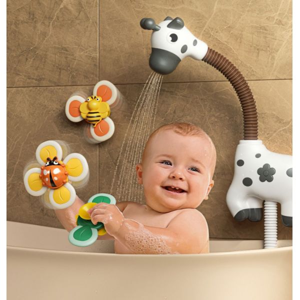 PC Plastic Electric Sprinkler for Baby Shower Toys 0-3-Year-Old Children's Bathroom