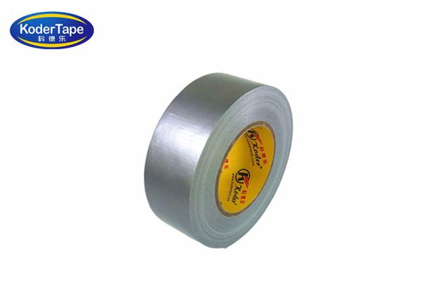48MM Silver Grey Color Fiber Cloth Duct  Tape For Pipe Wrapping