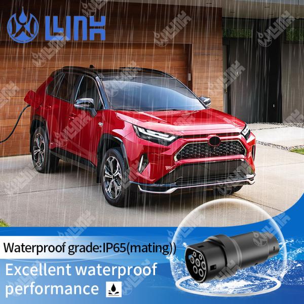 Olink 240V 32A EV Adapter GBT to J1772 Connector New Condition for Electric Vehicle Charging
