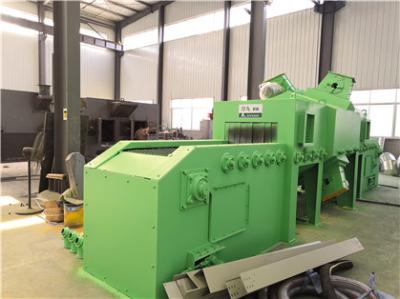 Nettoyage en pierre de Mesh Shot Blasting Machine Concrete de fil de la ceinture 1200mm