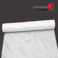 Fibre de verre nomade tissée blanche de tissu ultra mince de fibre de verre