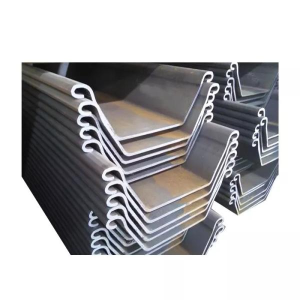 High Strength U Shape Steel Sheet Piling For Structural Roofing And Platform