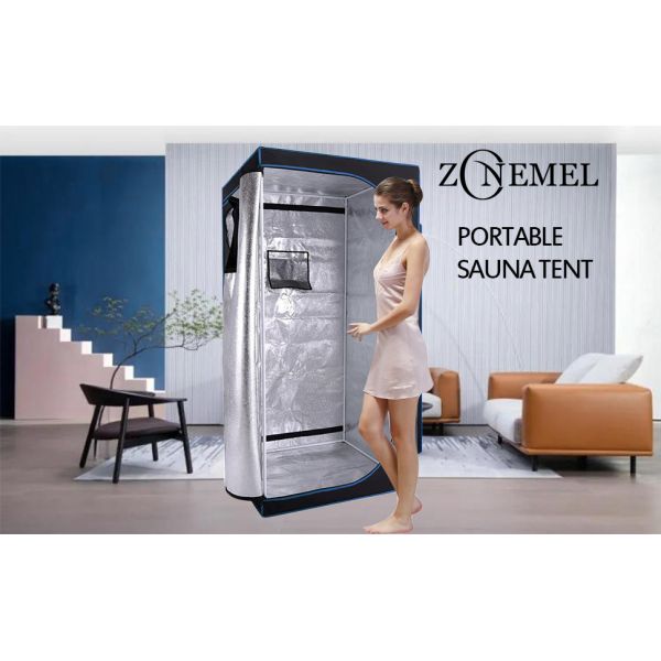Full Size Personal Whole Body Home Portable Steam Sauna Foldable