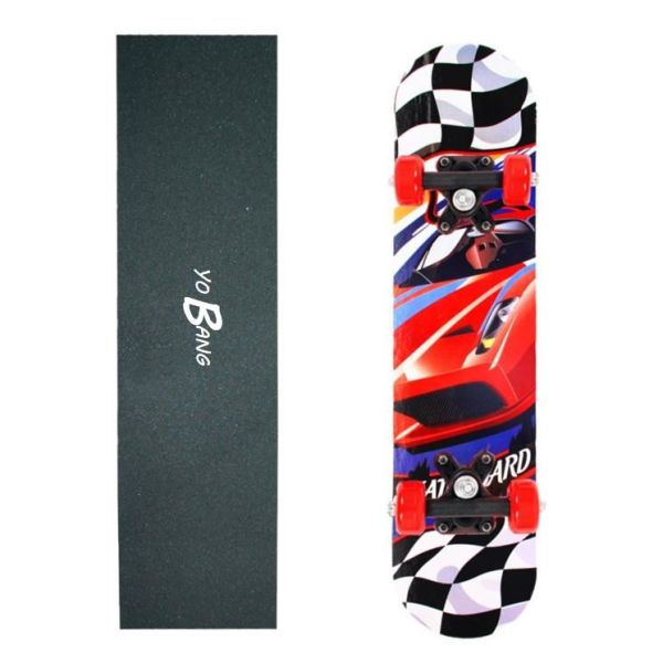 YOBANG unicorn 28inch Mini Skateboard PP truck four red wheels for boys girls kids