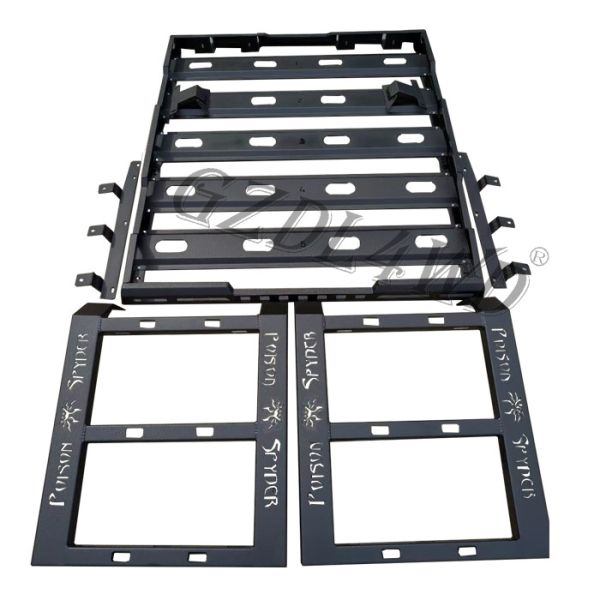 Черный стальной шкаф крыши для шкафа крыши Джл Вранлер виллиса/крыши несущей Адвокатуры багажа