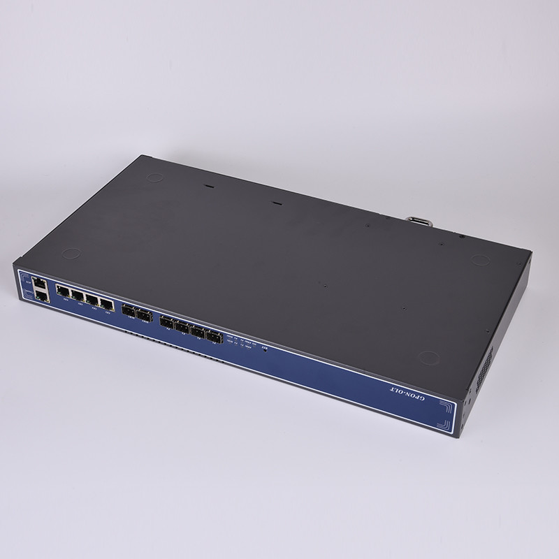 Волокно GPON OLT дюйма 4 UPLINK FTTH 1U 19 10GE SFP+ гаван