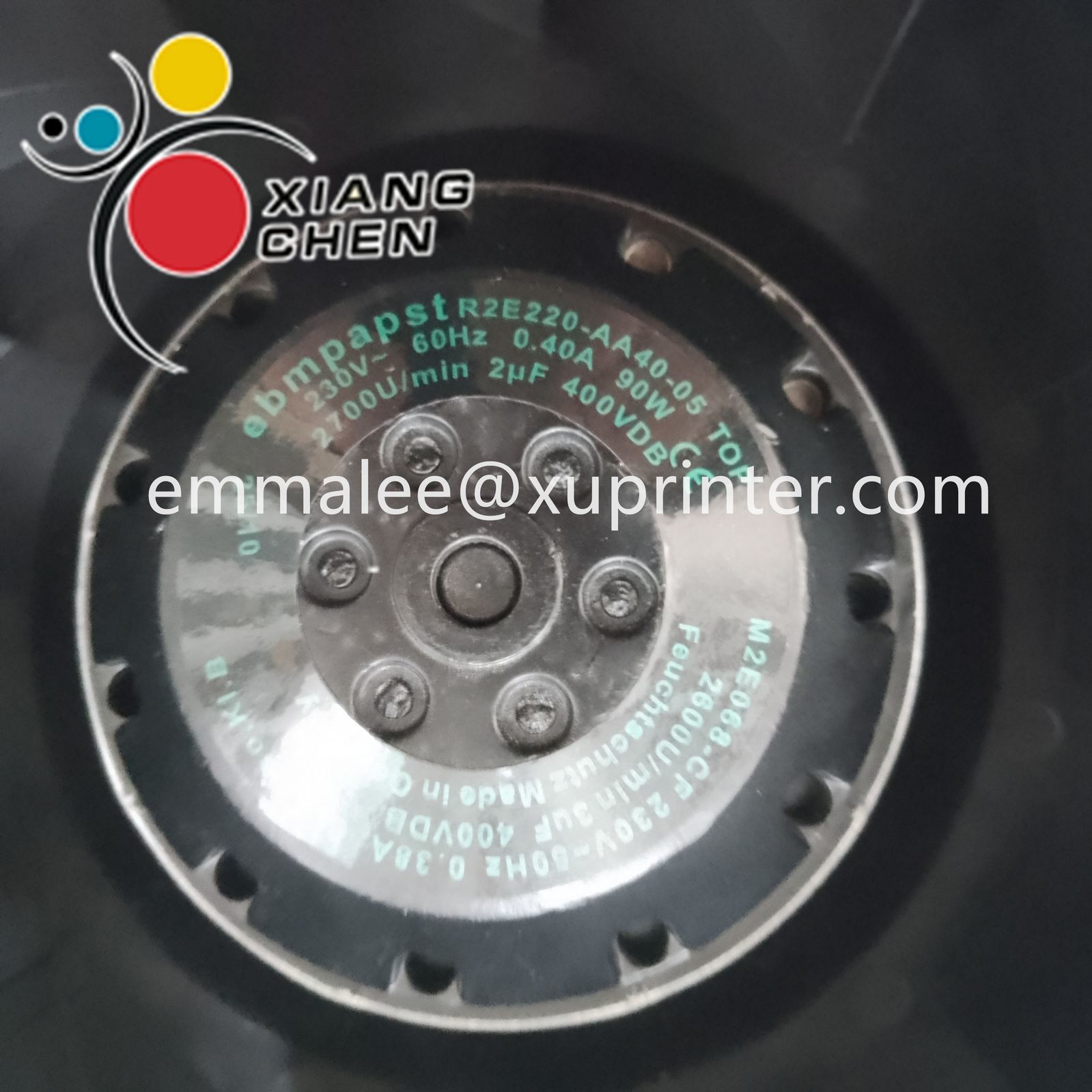 EA M2.179.1912 Fan EBM-RZE 220-AA40-05 for SM74 PM 74 machine