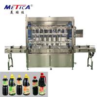 Máquina de enchimento de engarrafamento 2000bph do molho picante automático do PLC