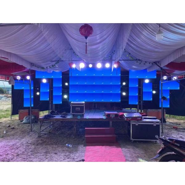 L'affichage à LED de location extérieur de Cabinet en aluminium de moulage mécanique sous pression avec l'intense luminosité