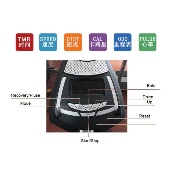 Cardio неподвижный велотренажер, Recumbent магнитная занимаясь культуризмом машина спортзала велосипеда