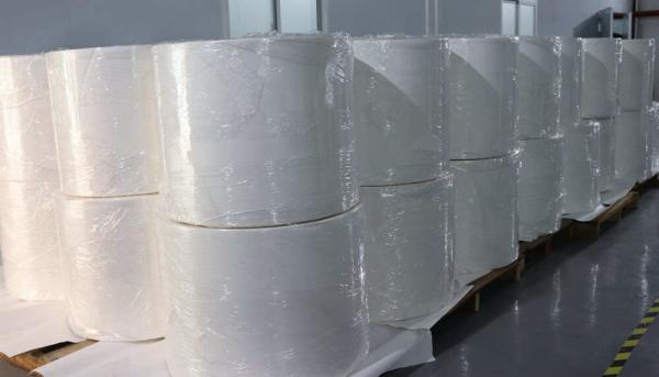 Customized Diameter HME Filter Paper Absorbent Corrugated Paper Roll for Filtration 99.99%